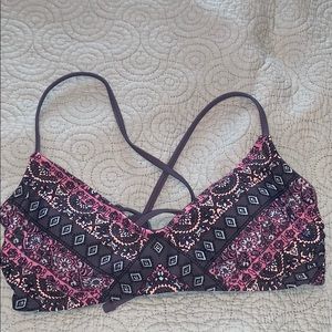 Patterned Bikini Top